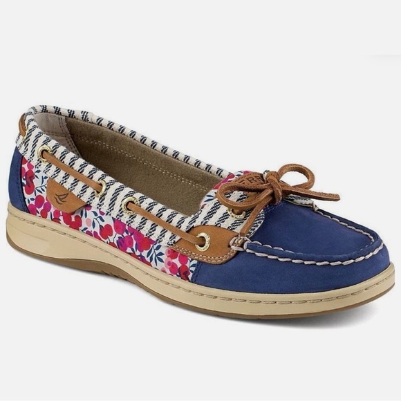Sperry Top-Sider Angelfish Liberty Floral Boat Shoes - Picture 1 of 10